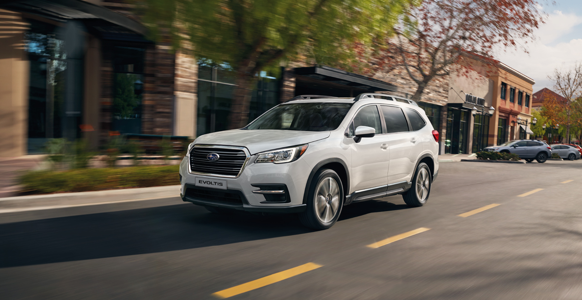 Subaru Evolis blanco